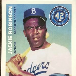 Jackie Robinson Day SGA 5x7 Baseball Card Cincinnati Reds Game Giveaway 04/15/23